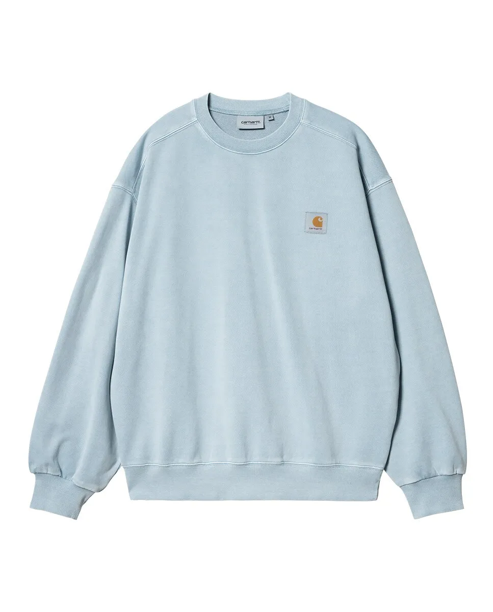 

Хлопковая мужская толстовка Carhartt WIP, синий
