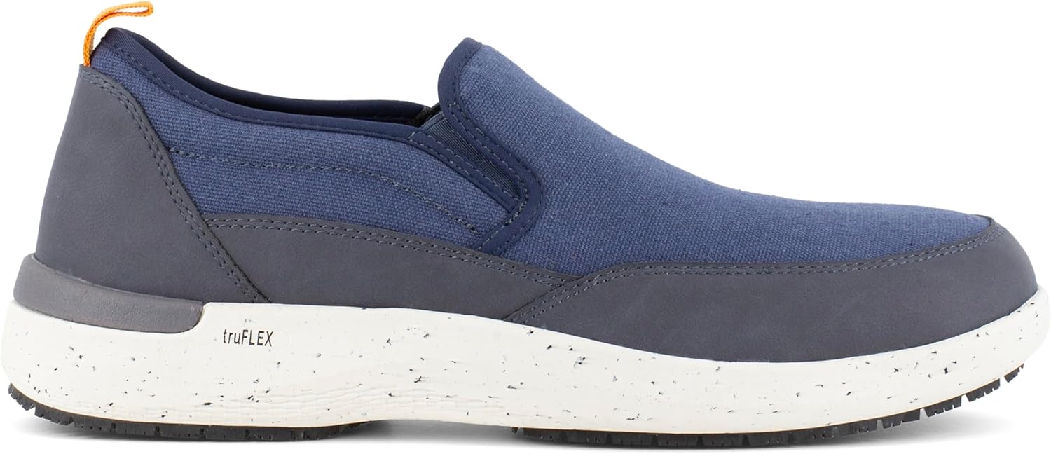 Мужские рабочие кроссовки Rockport Truflex Fly Mudguard Work Powered by MaxTrax Construction Shoe Rockport Works, темно-синий — фото 3
