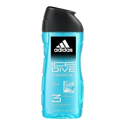 

adidas Ice Dive Shower Gel 250ml With Notes Of Grapefruit, Orange, And Mint