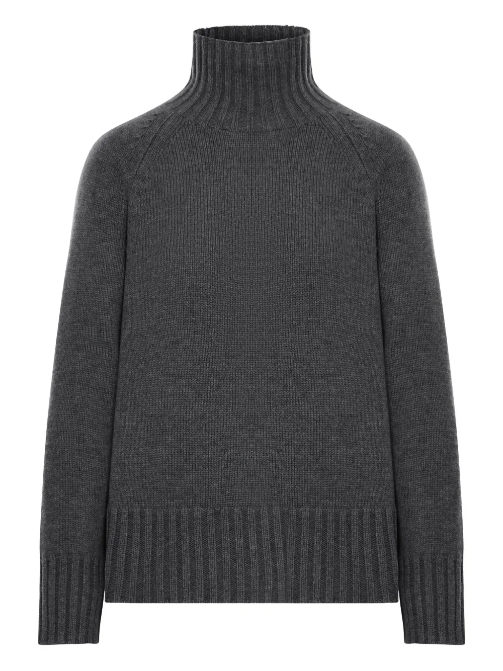 

Свитер с высоким воротником и рукавами реглан 'S Max Mara, серый