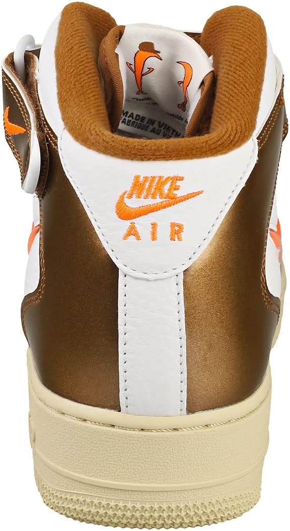 Мужские кроссовки Nike Air Force 1 Mid Qs, белый — фото 4