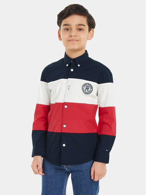 

Рубашка стандартного кроя Tommy Hilfiger, мультиколор