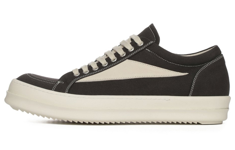 

Rick Owens DRKSHDW EDFU Vintage Sneakers Taupe Grey