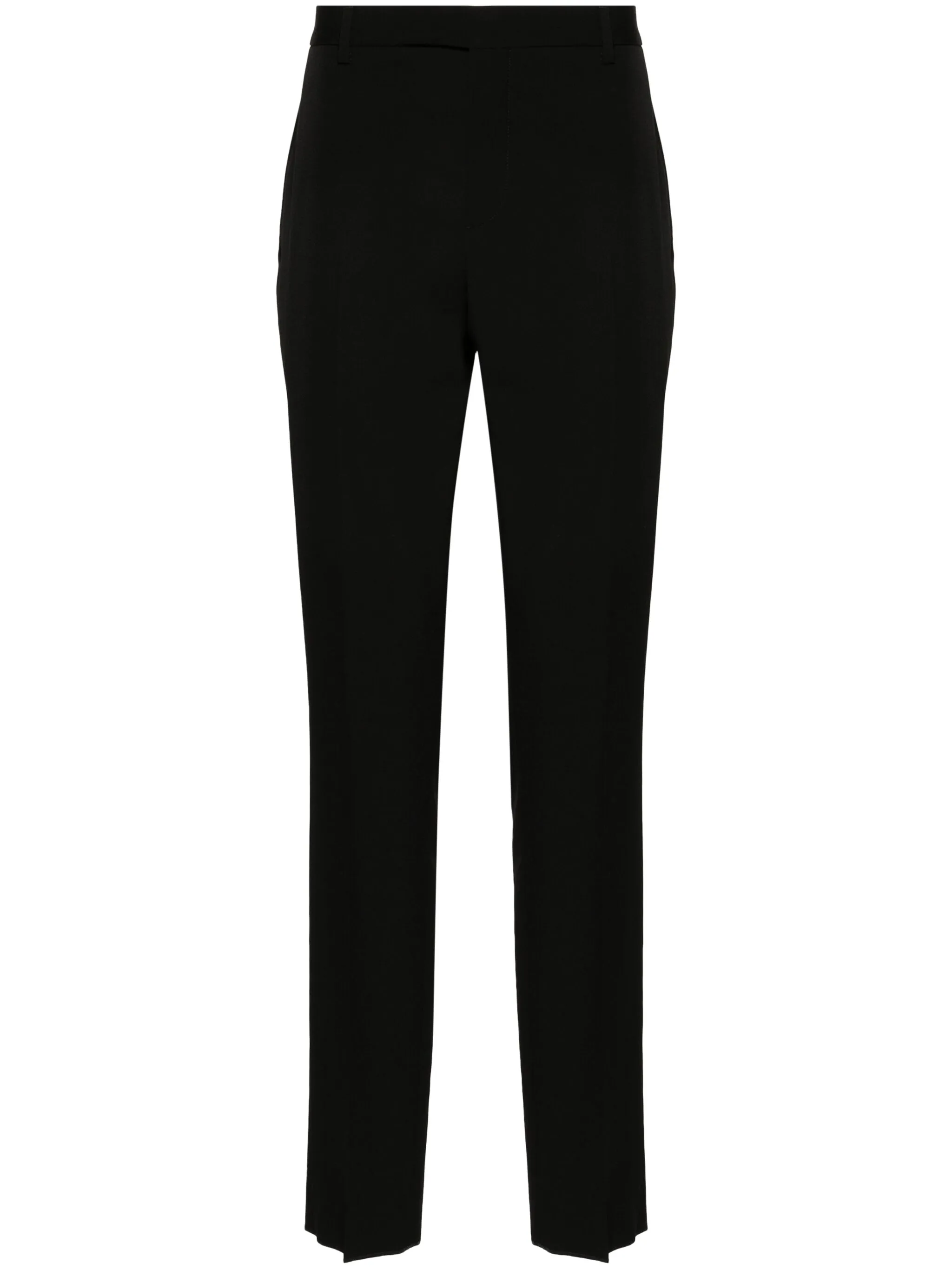 

Узкие брюки строгого кроя Saint Laurent, черный