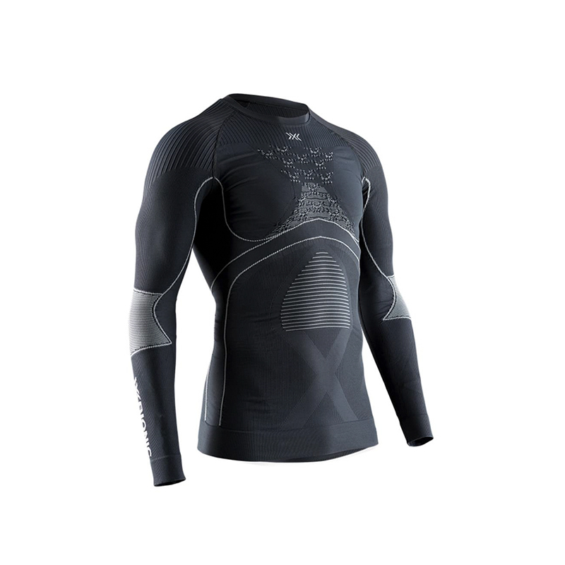 

Топ с логотипом XBIONIC, carbon черный/pearl серый