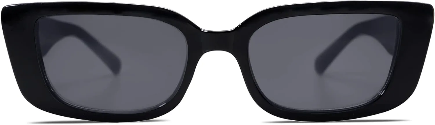 

Солнцезащитные очки Allarallvr прямоугольной формы для женщин, ретро-стиль 90-х, модный дизайн Y2K, классический винтажный квадратный дизайн, AR82037, A1 Black