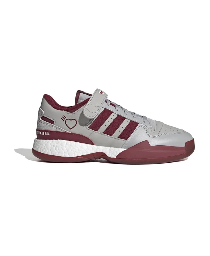 

Низкие кроссовки Forum в стиле ретро Adidas, серый