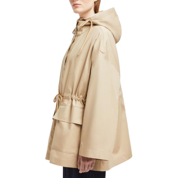 Moncler Куртка SS25 женская светло-коричневая, Light Umber — фото 4