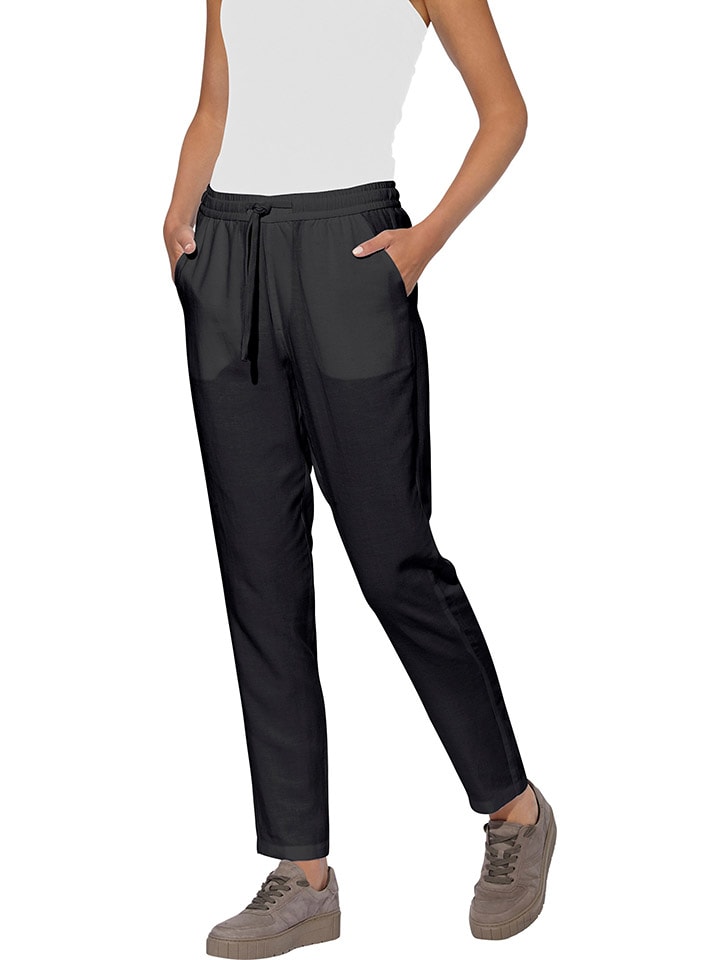 

Тканевые брюки Heine, черный