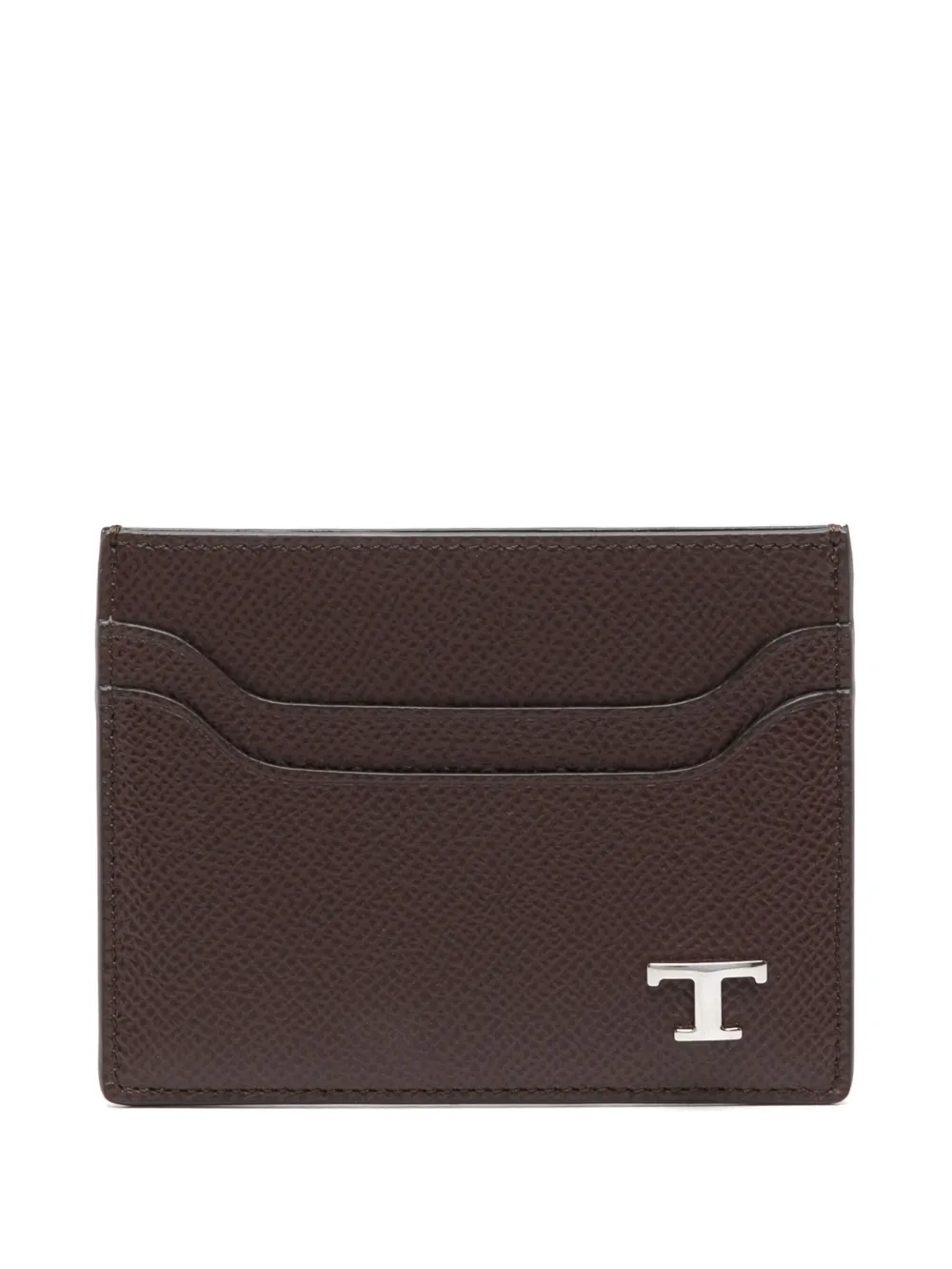 

Картхолдер с логотипом T Timeless TOD'S, коричневый