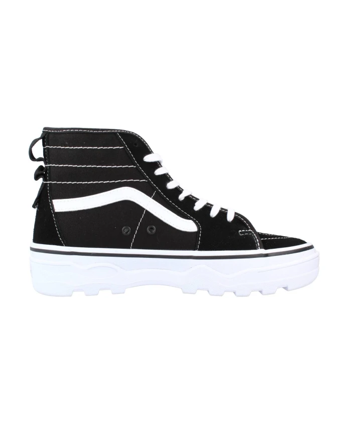 Стильные кроссовки туалет sk8 hi Vans, черный — фото 4