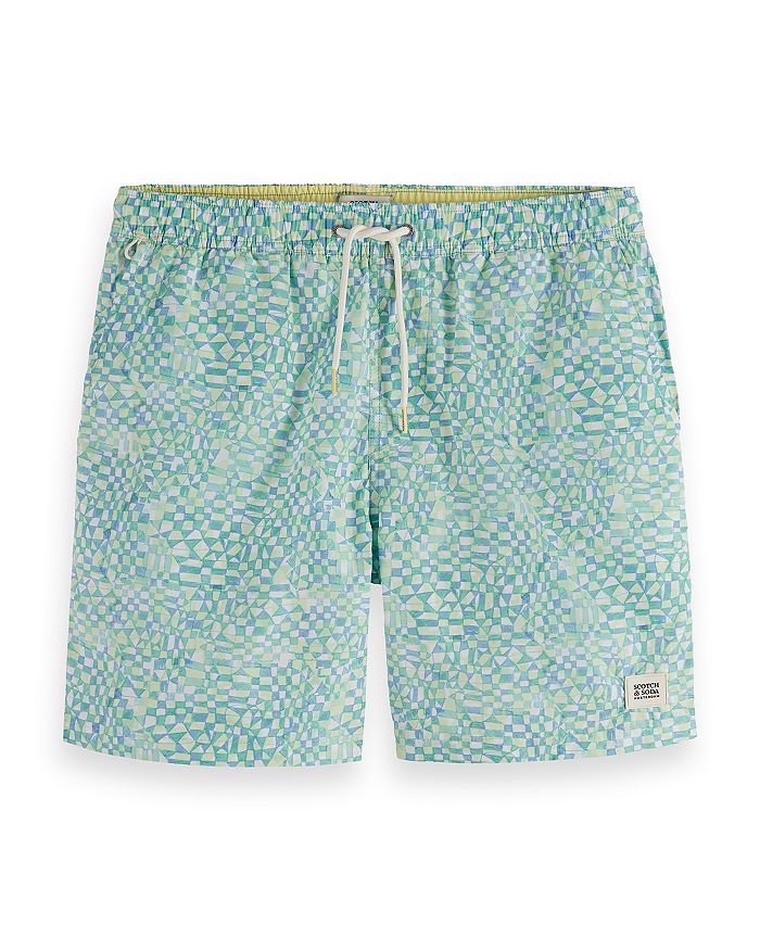 

Напечатанные плавки средней длины 6.3" Scotch & Soda, зеленый