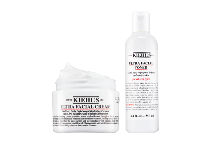 Увлажняющий крем для лица Kiehl's Ultra Facial Cream, 125 мл + увлажняющий тоник Kiehl's Ultra Facial Toner, 250 мл — фото 4