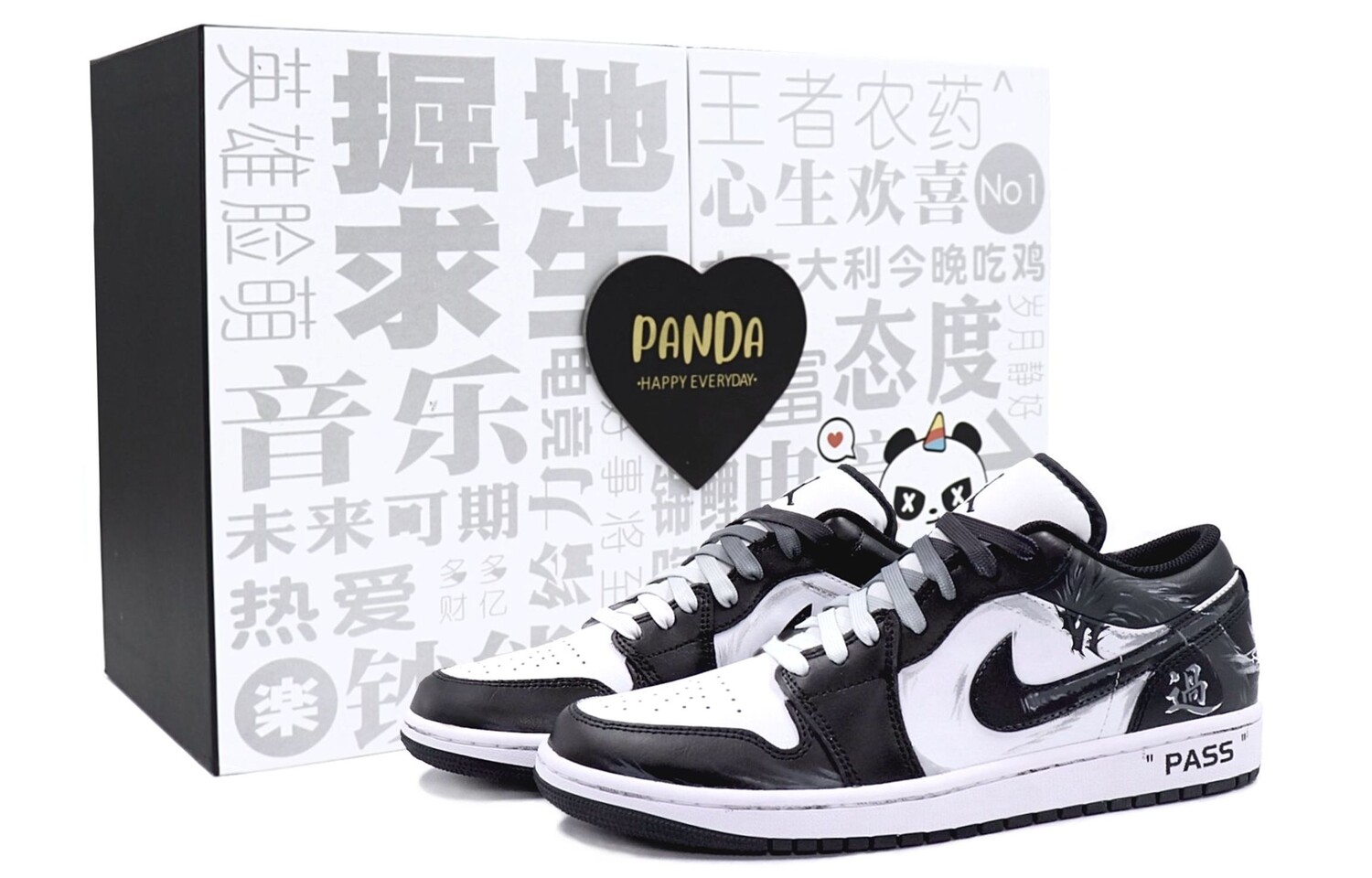 

Баскетбольные кроссовки Air 1 Vintage Unisex Low-Top Black/White Jordan