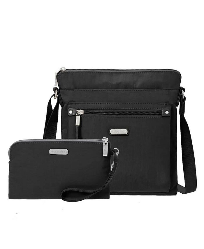 

Сумка Go с RFID-браслетом Baggallini, черный