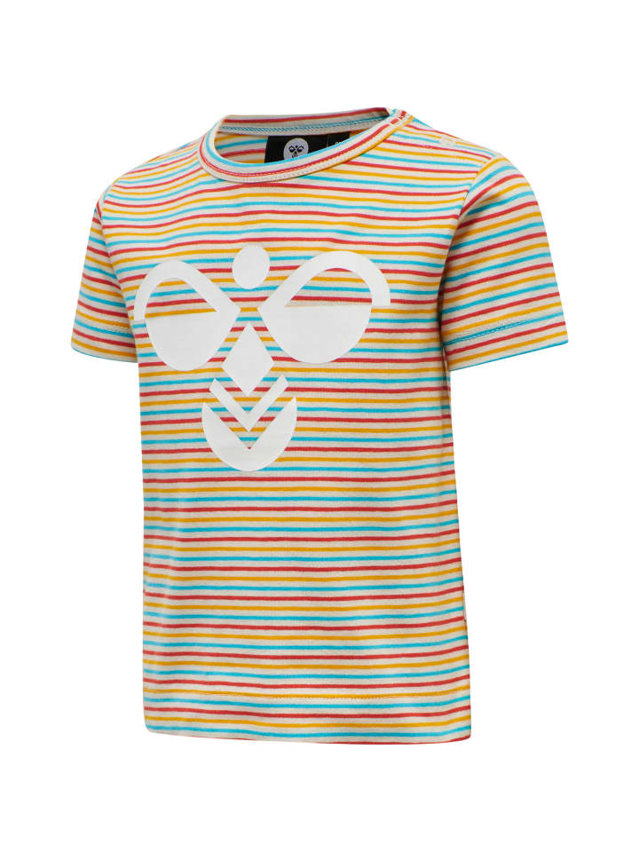 Футболка Hummel Hmlalex Lifestyle Kids в цвете БЕЛАЯ СПАРЖА Hummel — фото 4