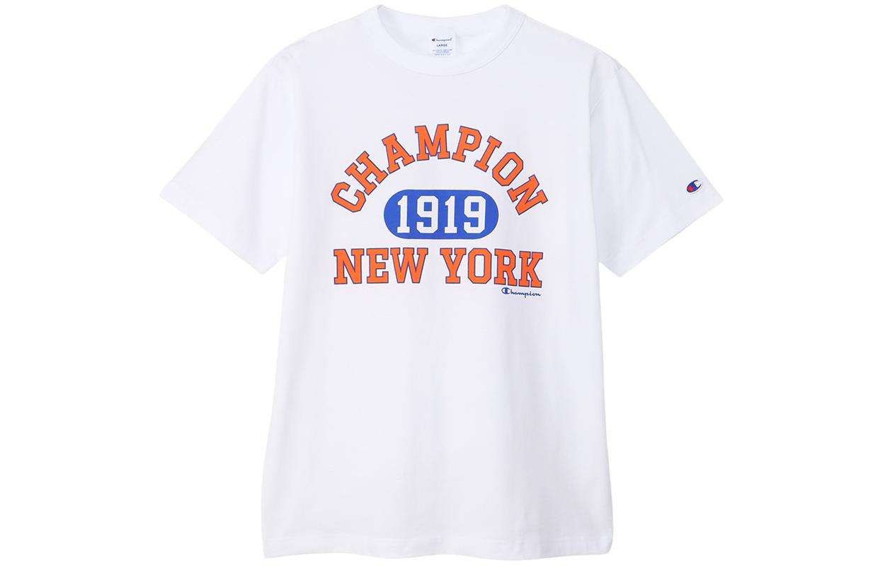 

Футболка унисекс белая Champion
