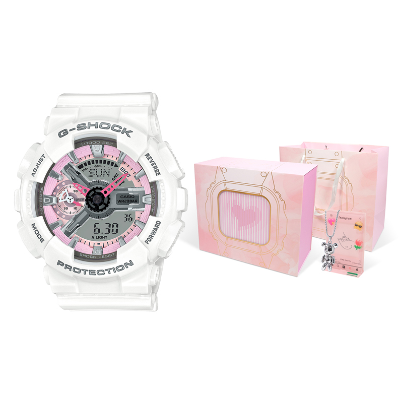 

Женские розовые часы CASIO