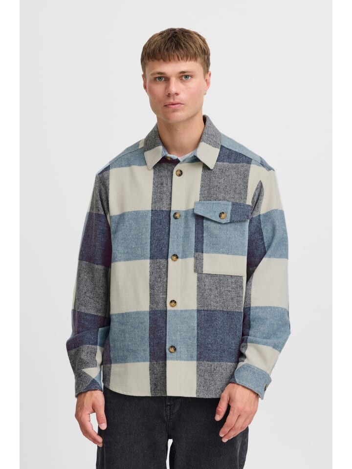 

Переходная куртка !SOLID Hemdjacke SDMANHEIM 21108287 Modische Übergangsjacke in