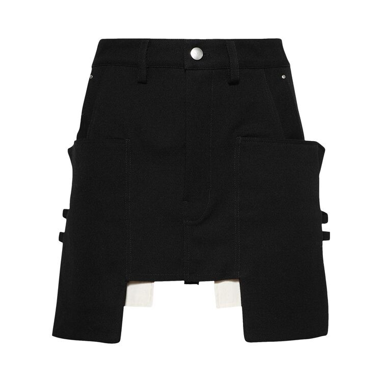 

Юбка Rick Owens Stefan Mini Skirt Black, черный