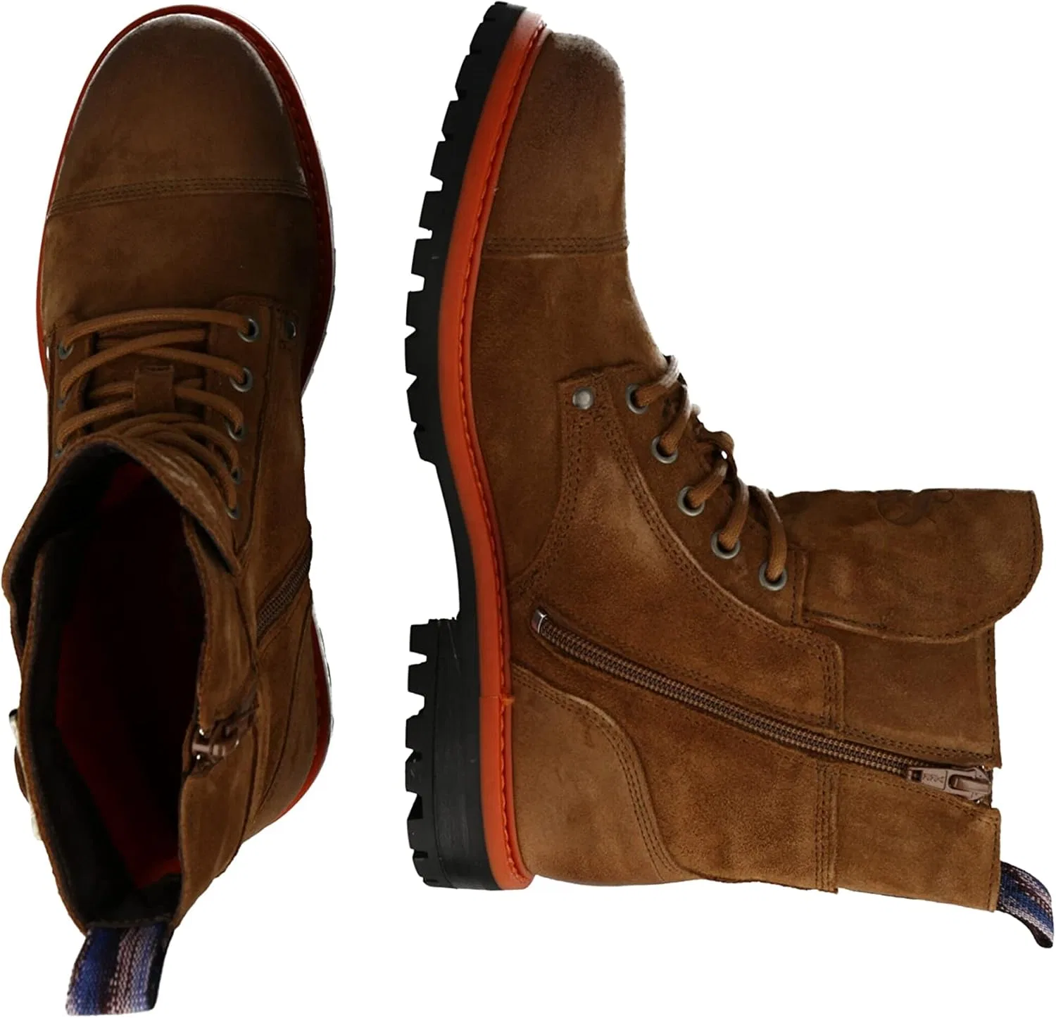 Ботинки SCOTCH & SODA FOOTWEAR Herren TraktorStiefelette, Cognac — фото 2