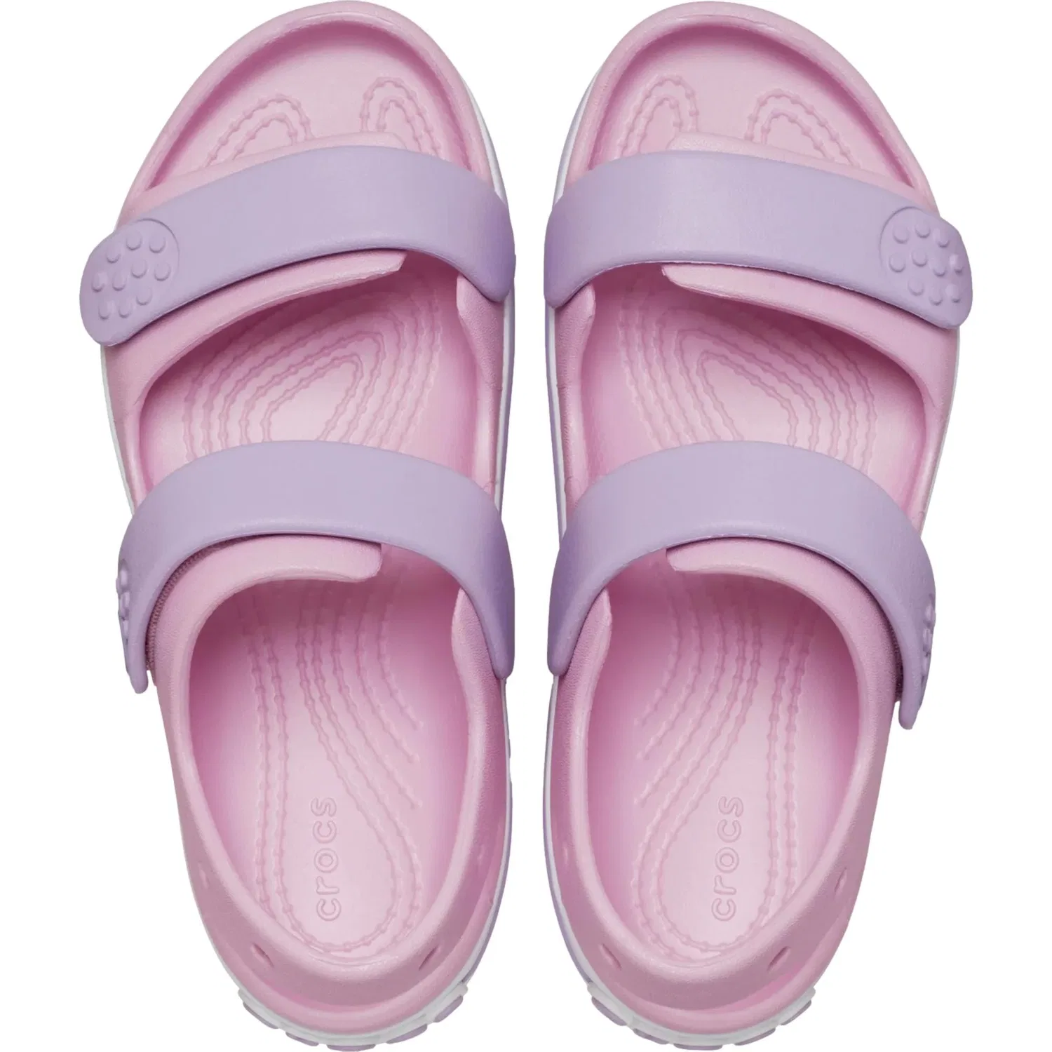Детские сандалии Crocs Crocband Cruiser Ballerina / Lavender 209423-84I — фото 3