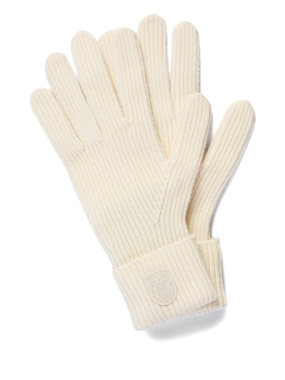 

Перчатки с манжетами в рубчик Parajumpers, белый