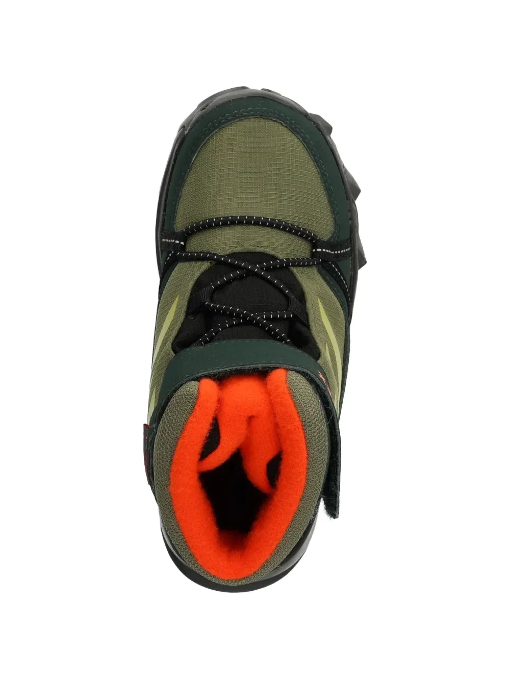 Зимние ботинки Terrex на шнуровке Adidas Kids, зеленый — фото 4