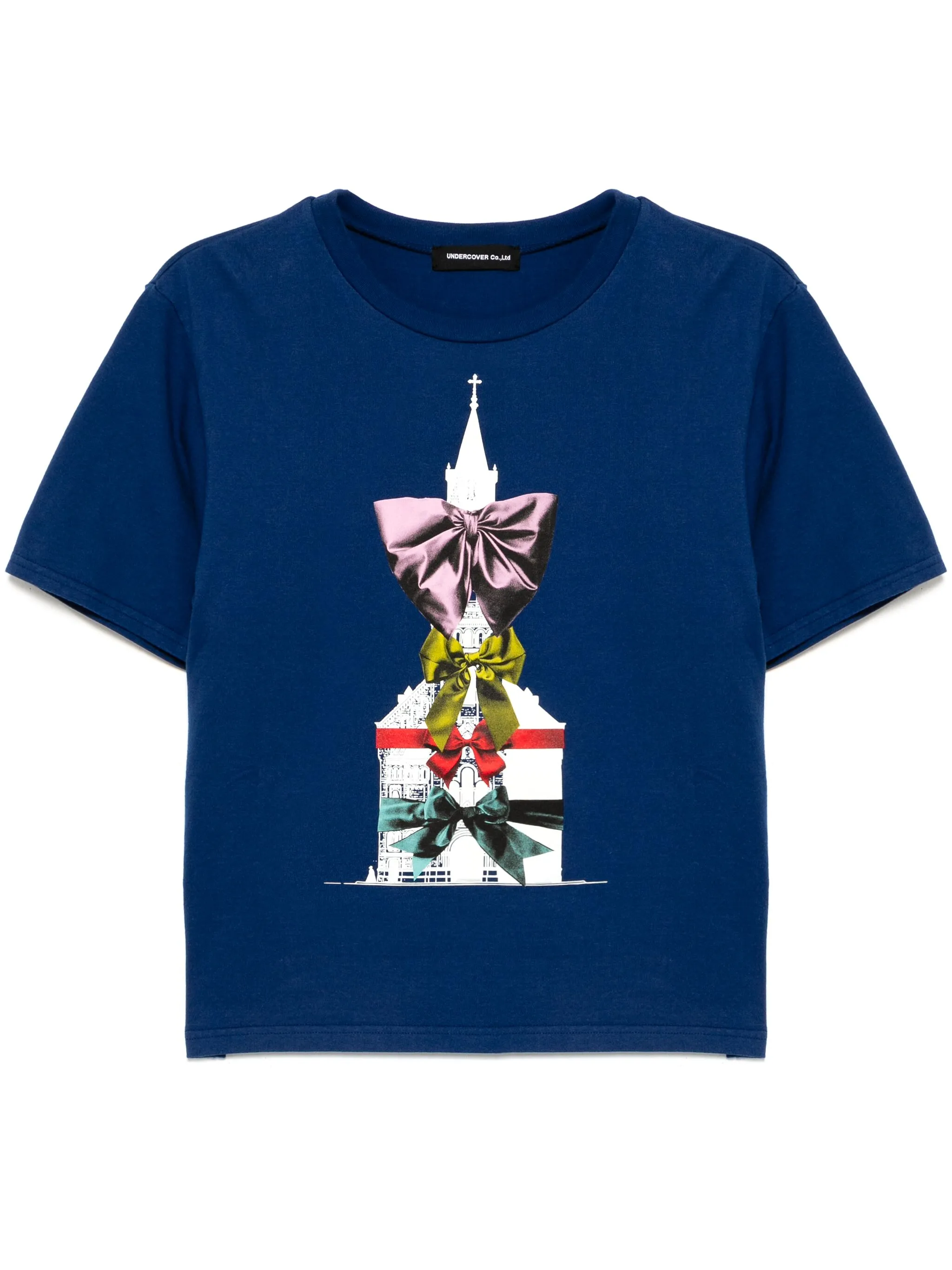 

Футболка с принтом Undercover, синий