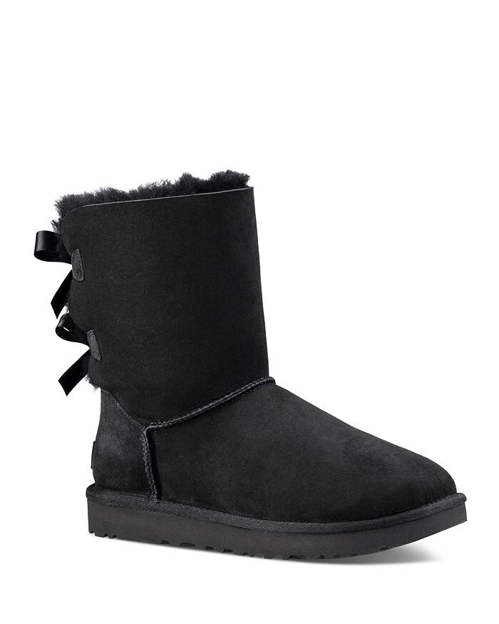 Угги женские UGG Bailey Bow, черный