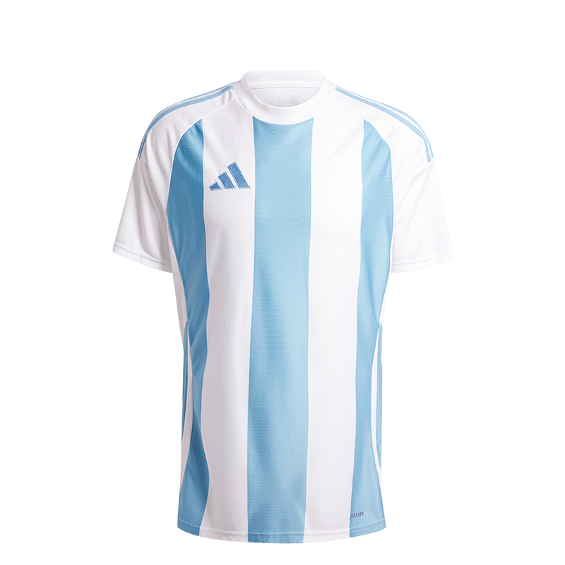 Полосатая футболка 24 Jersey Adidas, белый — фото 3