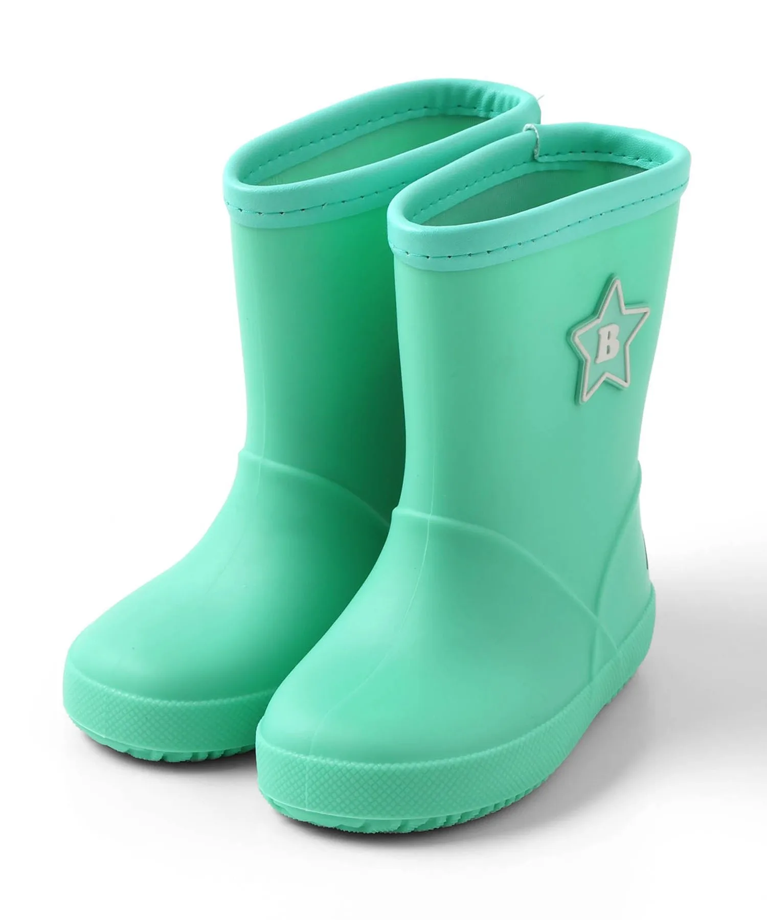 Детские дождевые туфли из ПВХ Smart Rain Shoes BREEZE зелёные