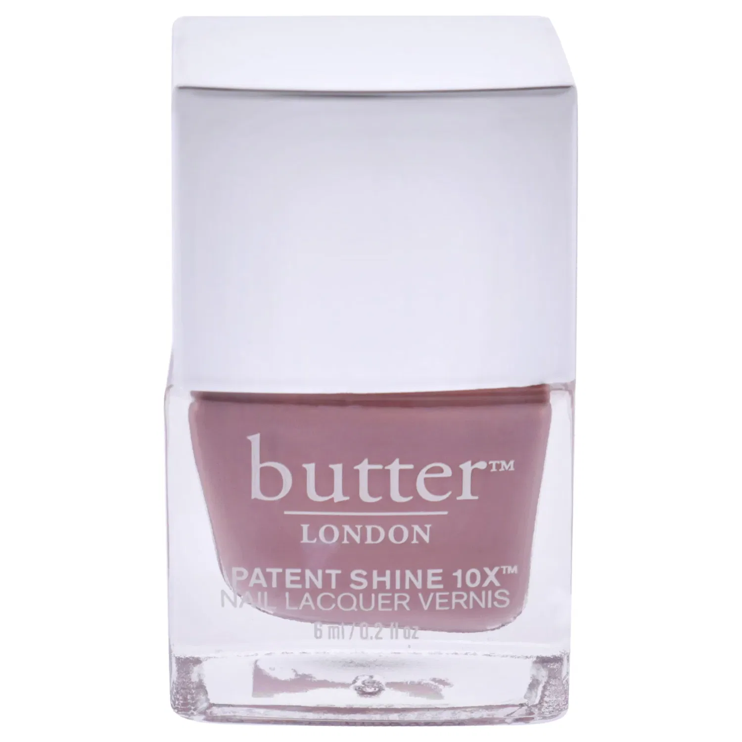 Лак для ногтей Patent Shine 10X - Mums The Word от Butter London для женщин - 0,2 унции, коричневый