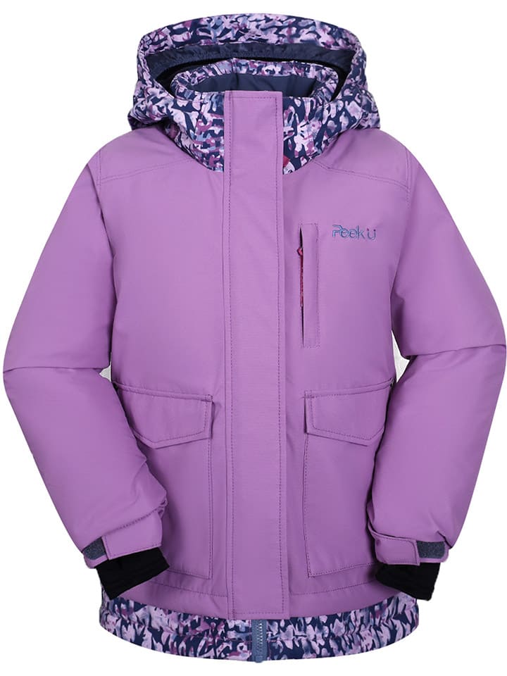 

Peek U Зимняя куртка "Наоми" фиолетового цвета