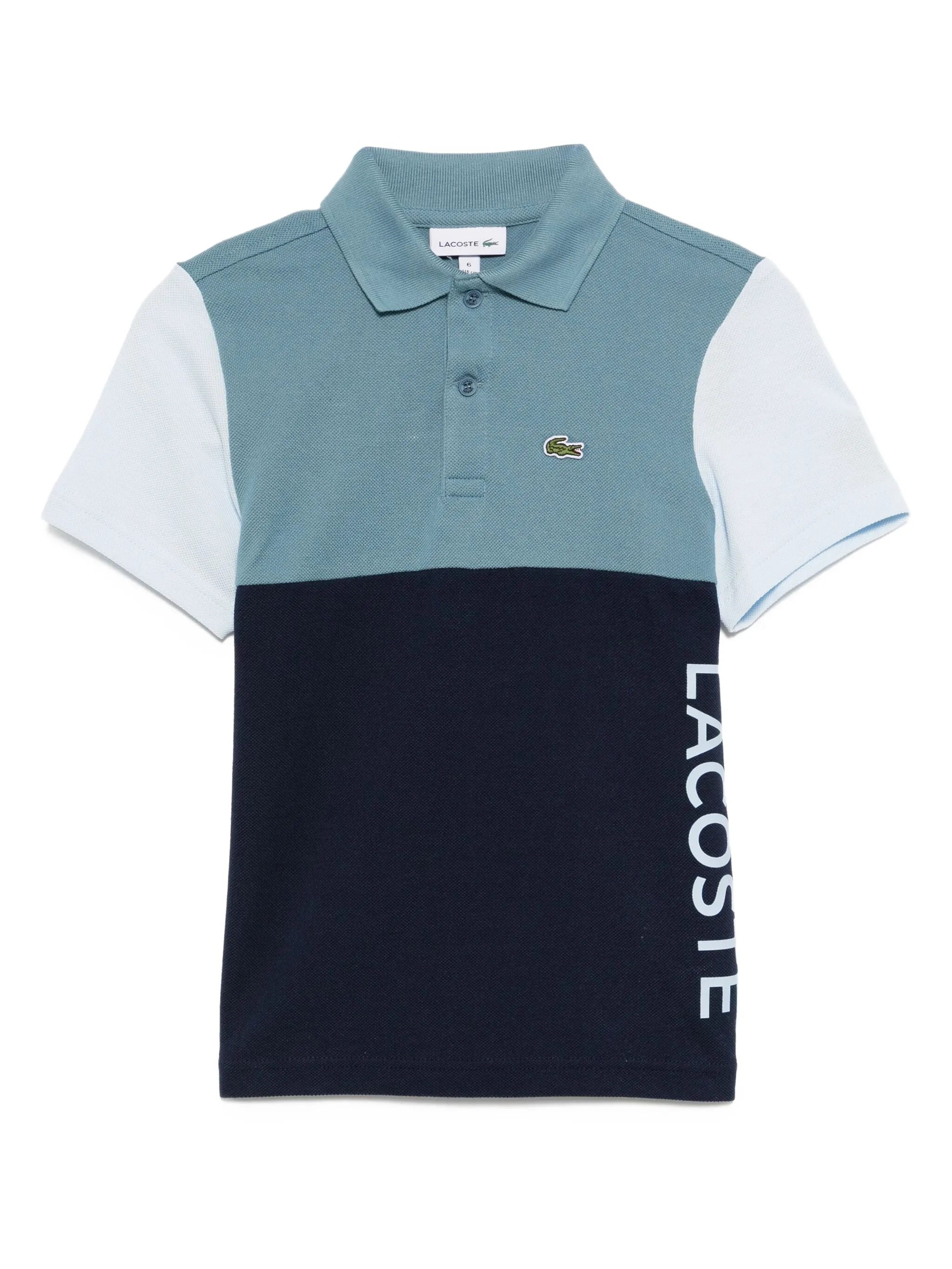 

Рубашка поло с короткими рукавами Lacoste, синий