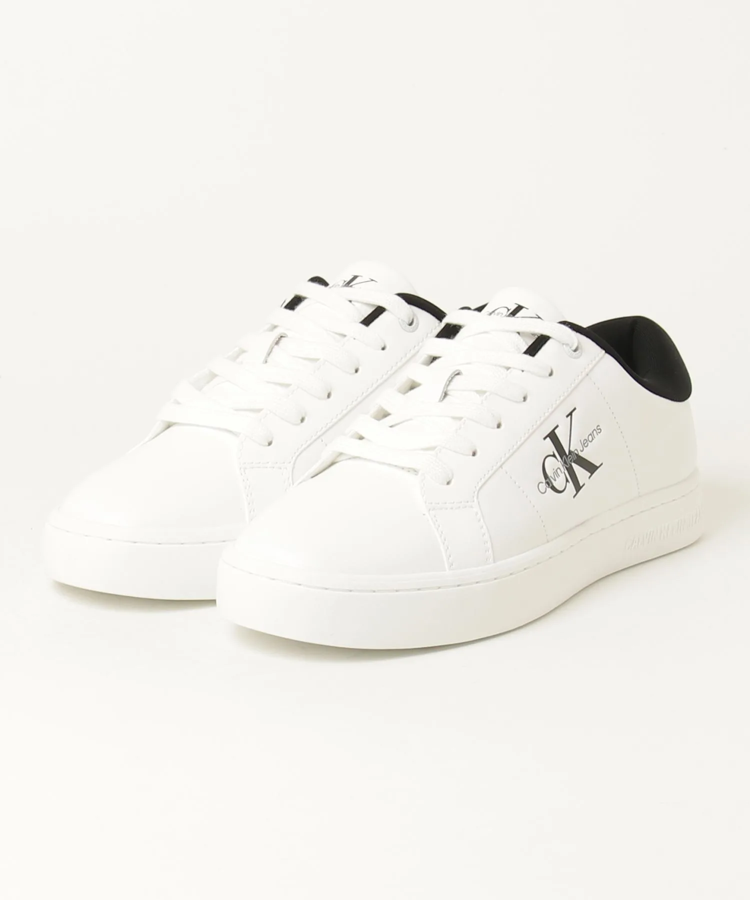 Мужские белые кожаные кроссовки CLASSIC CUPSO Calvin Klein Jeans