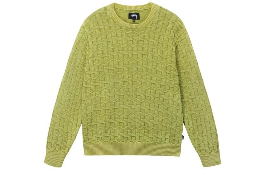 

Свитер унисекс Stussy, зеленый
