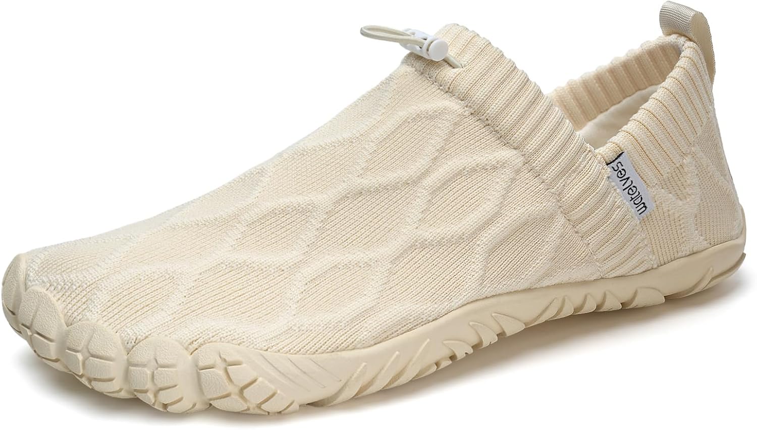 

Кроссовки WateLves для женщин и мужчин, минималистичные удобные кроссовки для пляжа и бега на открытом воздухе, слоновая кость