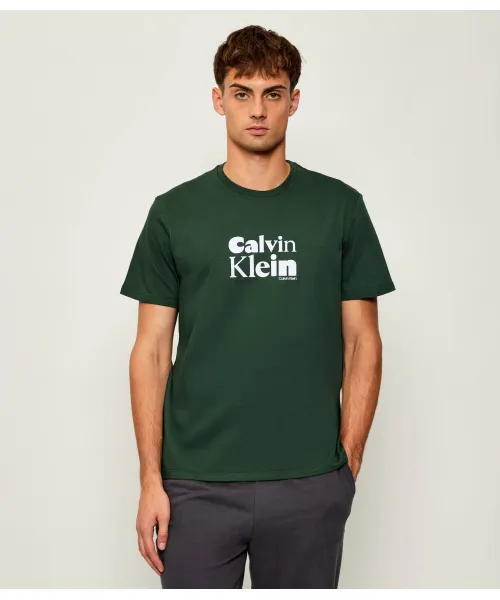 

Футболка Regular fit Calvin Klein, зеленый