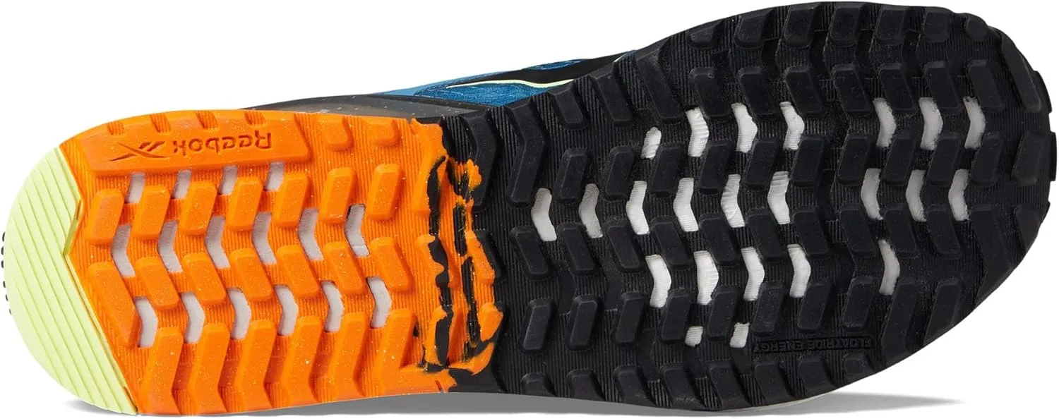 Мужские кроссовки Reebok Nano X2 Tr Adventure для повседневной носки и занятий спортом, черный/синий/оранжевый/стальной — фото 4