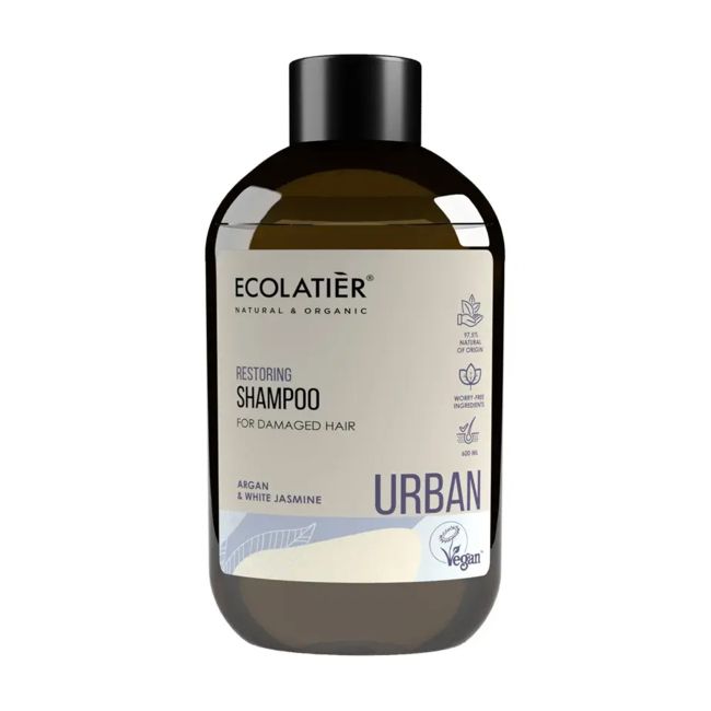 

Городской восстанавливающий шампунь для волос Ecolatier, 600 мл