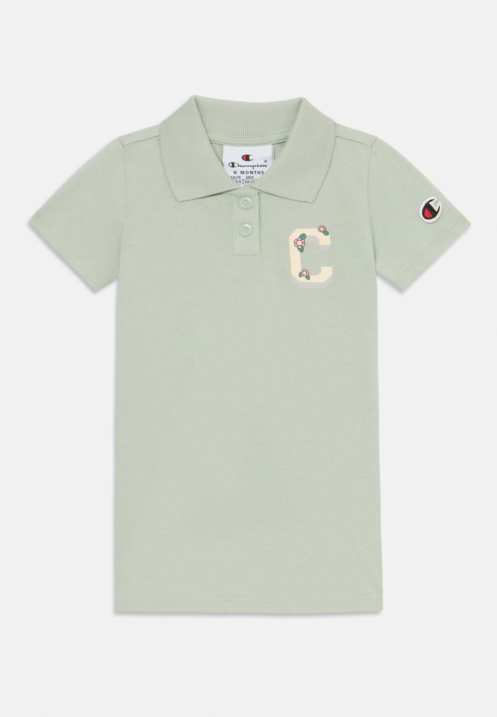 

Платье из джерси ICONS COLLAR DRESS Champion, светло-зеленый