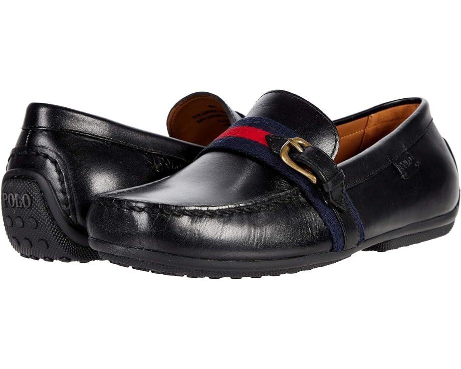 

Лоферы Polo Ralph Lauren Riali Loafer, цвет Black Heavyweight Smooth Leather