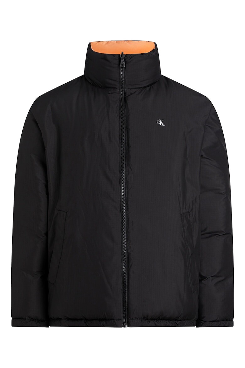 

Двусторонняя зимняя куртка оверсайз на вате Calvin Klein Jeans, черный
