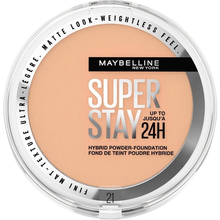 

Гибридная пудровая основа Maybelline SuperStay 24H Maybelline New York