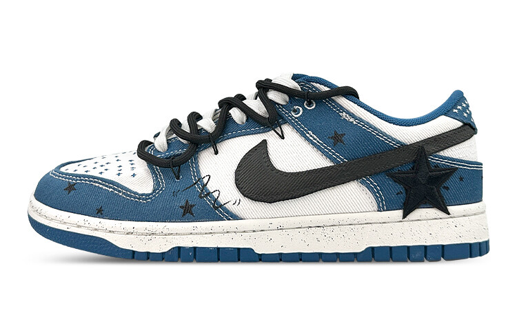 

Кроссовки Nike Dunk Skateboard Shoes Men Low-Top Blue Black