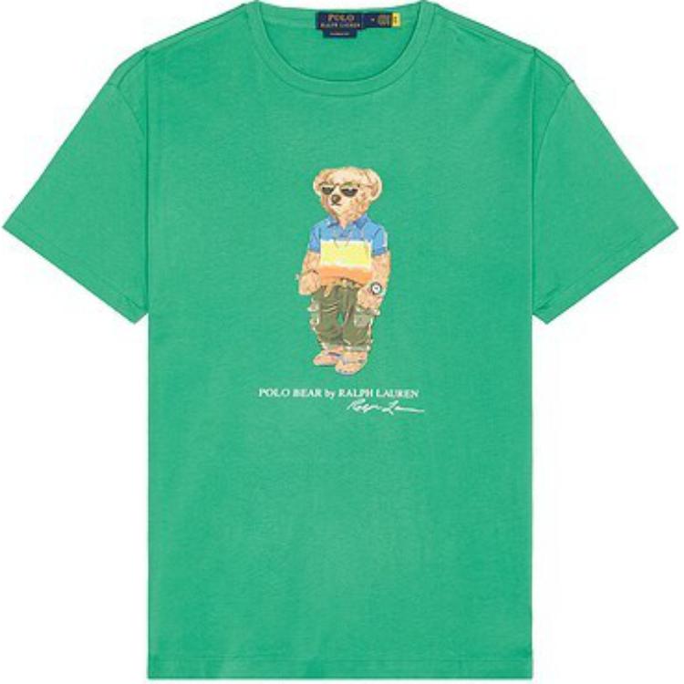

Футболка с принтом Polo Bear Polo Ralph Lauren, зеленый