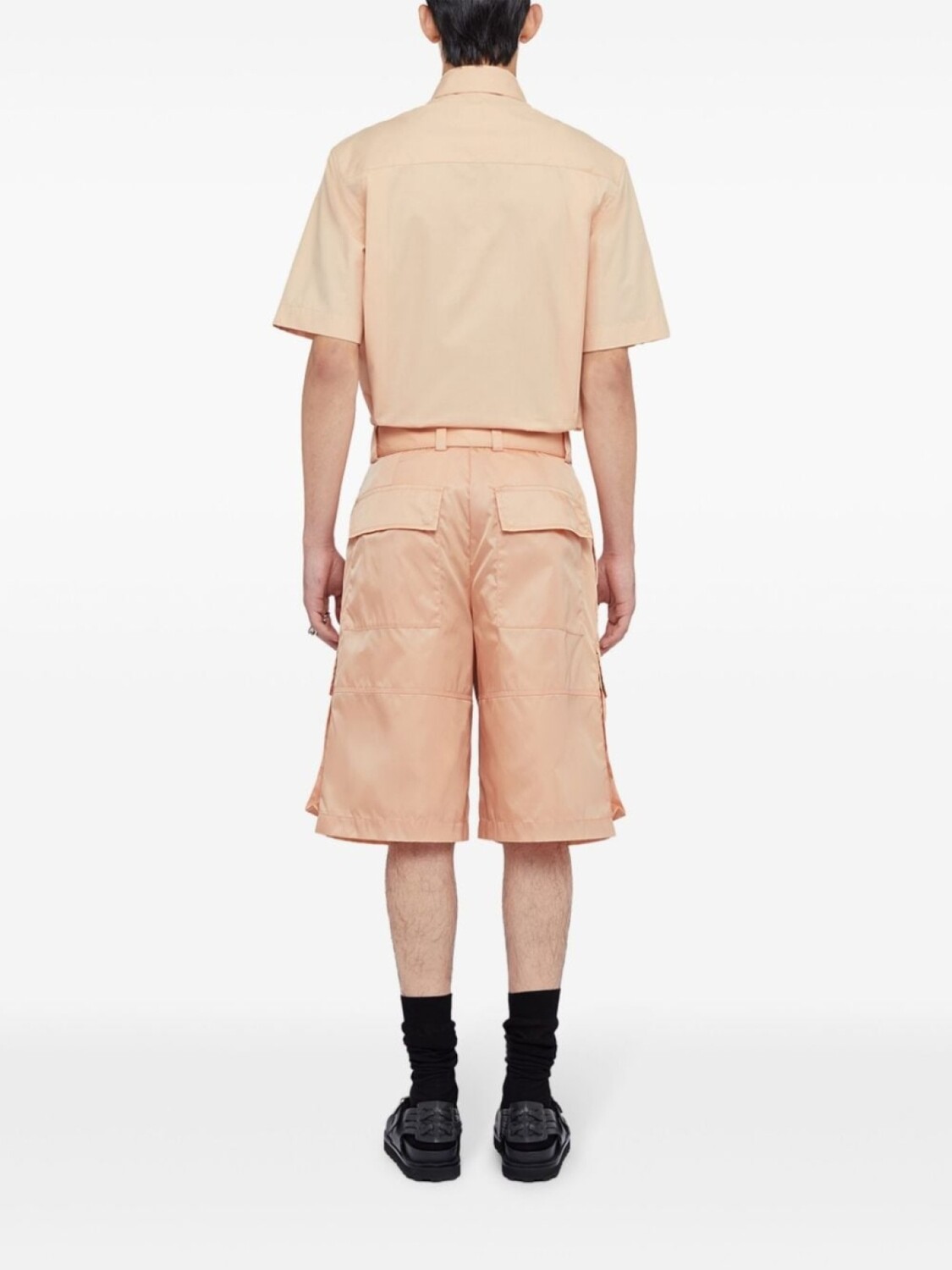 Рубашка с коротким рукавом Jil Sander, нейтральный цвет — фото 3