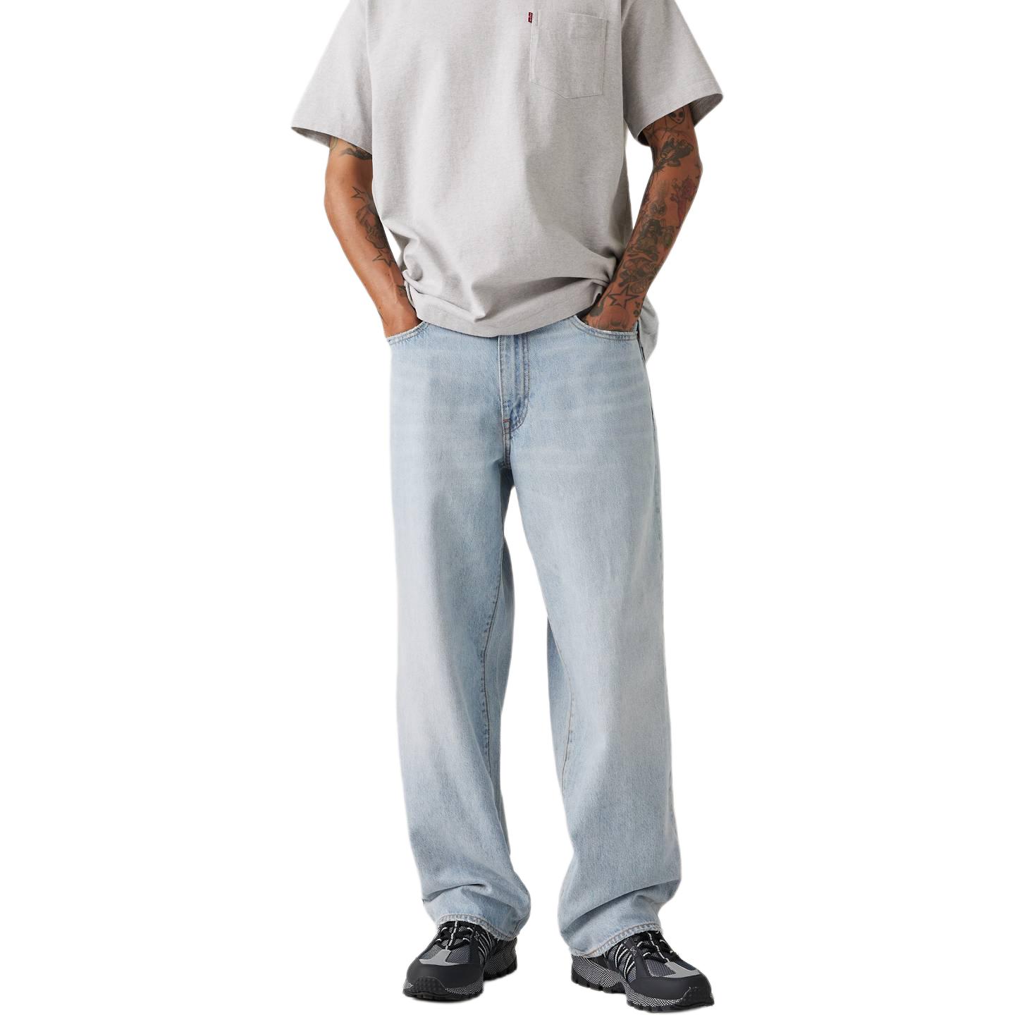 Джинсы Levi's 578 Loose Fit Levis, светло-голубой — фото 4