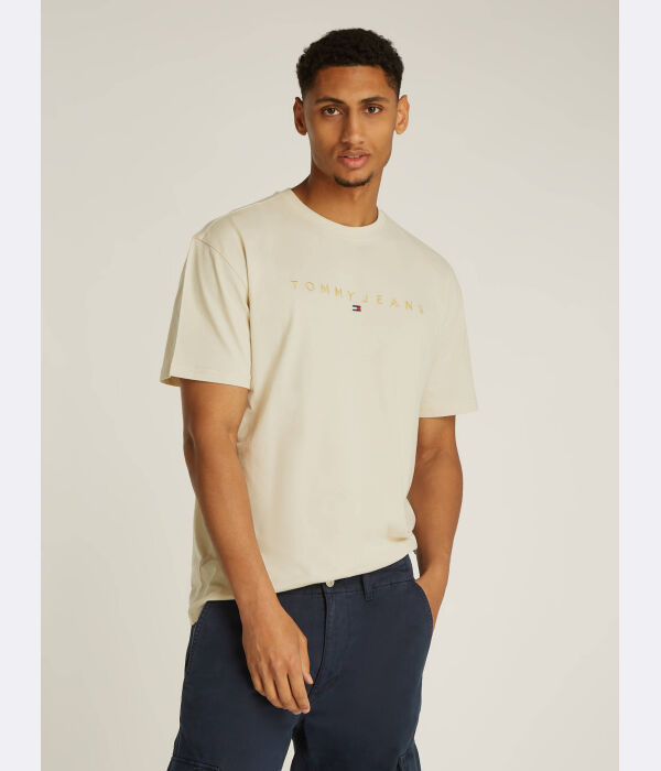 

Футболка мужская Tommy Jeans Regular Fit, кремовый